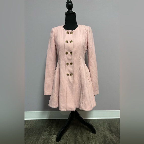 ANTHROPOLOGIE Elevenses WOOL Peplum PEACOAT Jacket - Picture 16 of 16